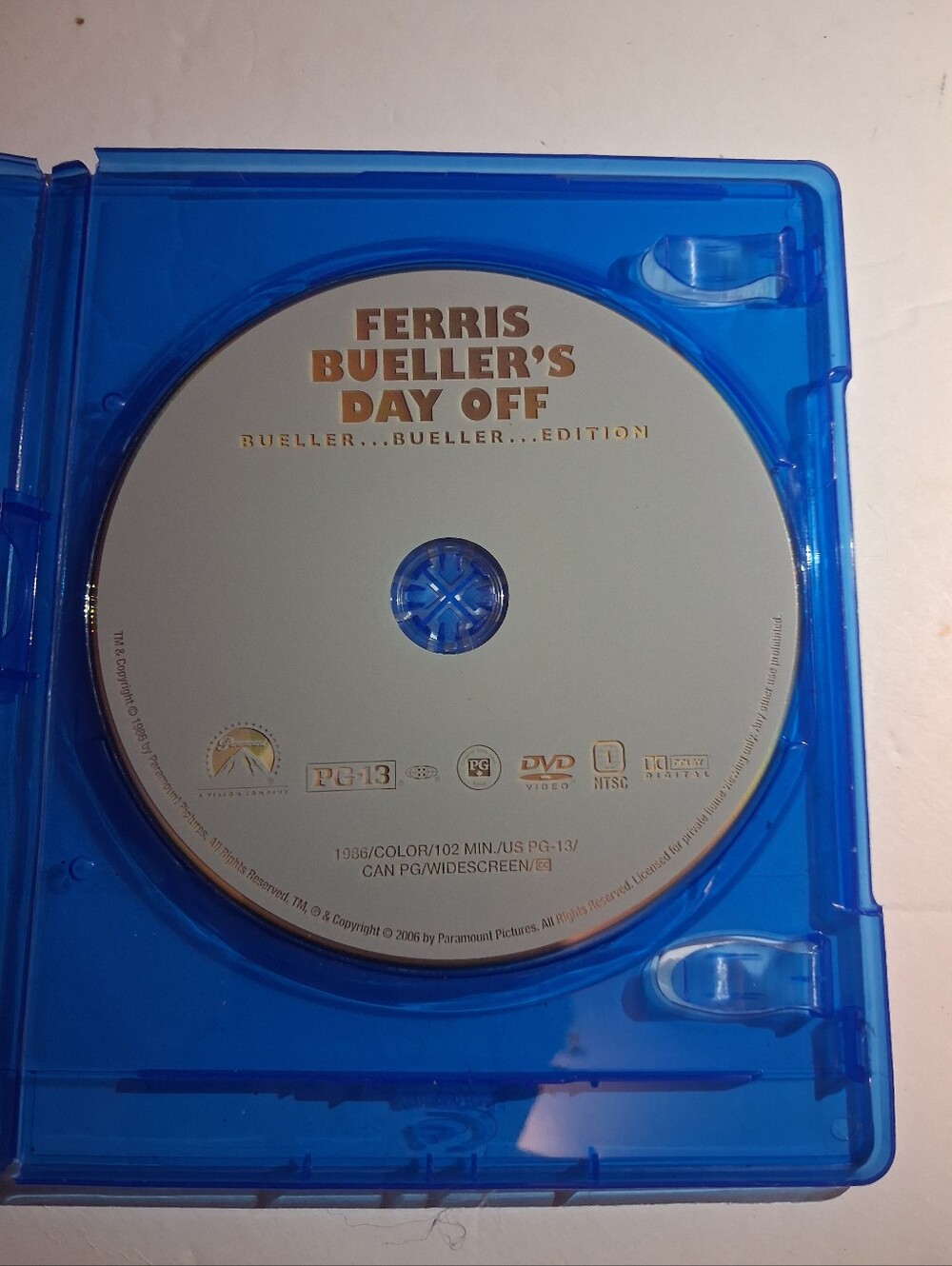 Ferris Bueller's Day Off DVD